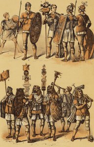 Cesare, Guerra Gallica: Soldati romani da English School