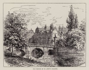 Cambridge: vecchio ponte del St John