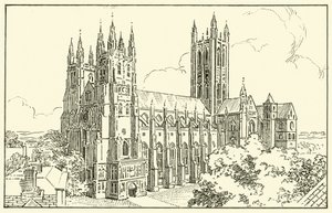 Cattedrale di Canterbury da English School