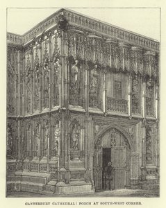 Cattedrale di Canterbury, portico all
