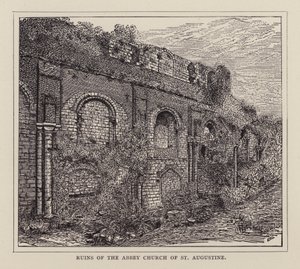 Canterbury: Rovine della Chiesa dell