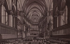 Canterbury: Il Coro, Cattedrale di Canterbury da English School