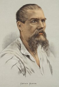 Capitano Burton, illustrazione da L