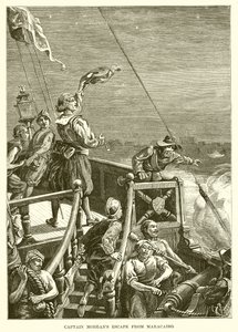 Fuga del capitano Morgan da Maracaibo da English School