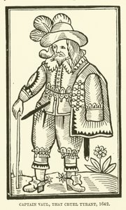 Capitano Vaul, quel crudele tiranno, 1642 da English School