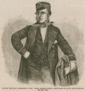 Capitano Vine Hall, comandante del Great Eastern da English School