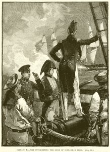 Il capitano Walpole intercetta le navi del duca di Saldanha da English School