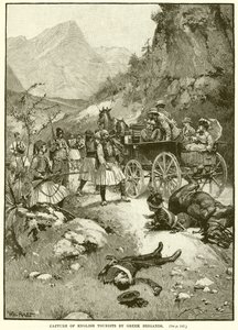 Cattura di turisti inglesi da parte di briganti greci da English School