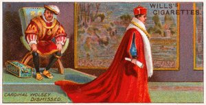 Il cardinale Wolsey licenziato da re Enrico VIII da English School