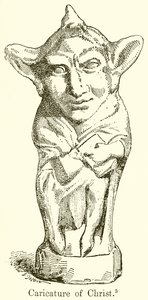 Caricatura di Cristo da English School