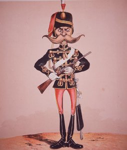 Caricatura della sentinella dell
