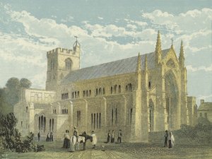 Cattedrale di Carlisle, Vista Sud-Est da English School