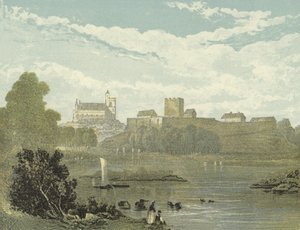 Cattedrale di Carlisle, Vista Sud-Ovest da English School