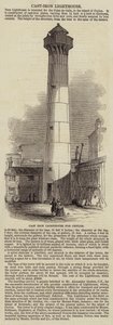 Faro in ghisa per Ceylon (incisione)