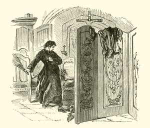 Castigazione di un penitente (incisione) da English School