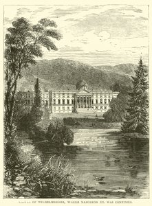 Castello di Wilhelmshöhe, dove fu confinato Napoleone III da English School