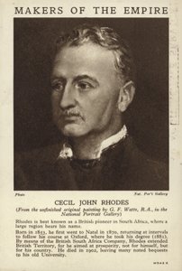 Cecil John Rhodes da English School