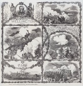 Celebrazione delle vittorie del Duca di Wellington all