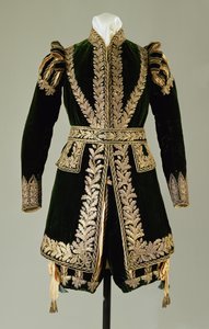 Costume cerimoniale, 1821 da English School