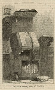 Bibbia incatenata, Vecchia St Pauls da English School