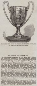 Coppa della Sfida donata dalle Compagnie delle Entrate Interne dei Volontari del Servizio Civile (incisione) da English School