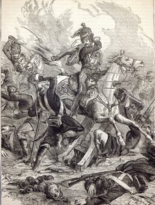 Carica della Brigata Leggera, illustrazione da 