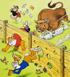 Toro che carica
