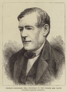 Charles Castleman, Esquire, presidente della London and South Western Railway Company da English School