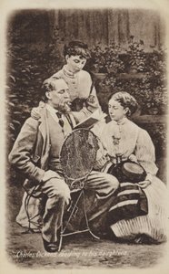 Charles Dickens (1812-1870), romanziere inglese da English School