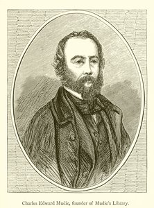 Charles Edward Mudie, fondatore della Biblioteca di Mudie da English School