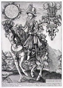 Carlo I come Principe di Galles a Cavallo, da 
