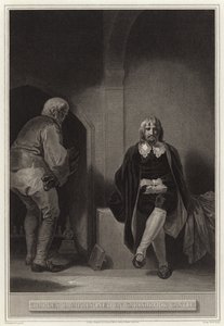 Carlo I imprigionato nel castello di Carisbrook da English School