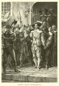 Carlo I lascia Westminster Hall da English School