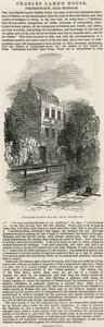 Casa di Charles Lamb, vicino a Islington
