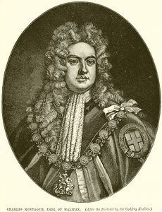 Charles Montague, conte di Halifax da English School