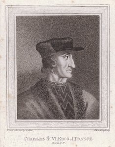 Carlo VI, re di Francia (incisione)