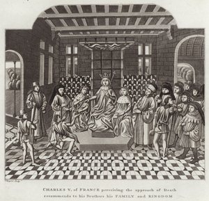Carlo V di Francia, percependo l