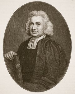 Charles Wesley, illustrazione da The Church of England: A History for the People di H.D.M. Spence-Jones da English School