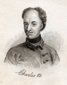 Carlo XII, re di Svezia, da Crabbs Historical Dictionary, pubblicato nel 1825