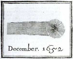 Cometa di Charles, dicembre 1652 da English School
