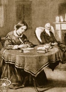 Charlotte Bronte lavora su Jane Eyre da English School