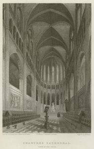 Cattedrale di Chartres, Vista del Coro da English School
