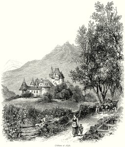 Castello di Aigle (incisione)