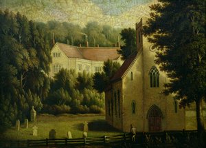 Chawton House e Chiesa, 1809