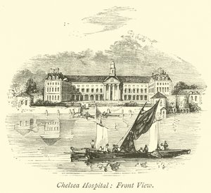 Ospedale di Chelsea, vista frontale da English School