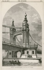 Ponte sospeso di Chelsea da English School