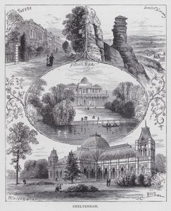 Cheltenham (incisione) da English School