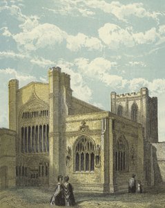 Cattedrale di Chester, Vista Sud-Ovest da English School