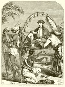 Cheyte Sing rende omaggio a Warren Hastings da English School
