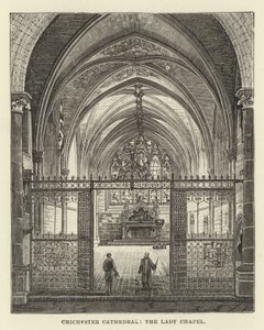 Cattedrale di Chichester, la Cappella della Madonna da English School
